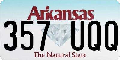 AR license plate 357UQQ