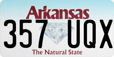 AR license plate 357UQX