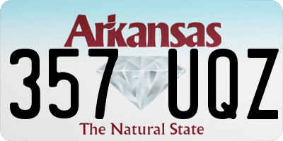 AR license plate 357UQZ