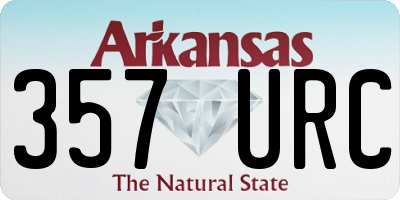 AR license plate 357URC