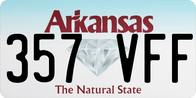 AR license plate 357VFF