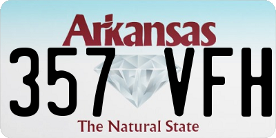 AR license plate 357VFH
