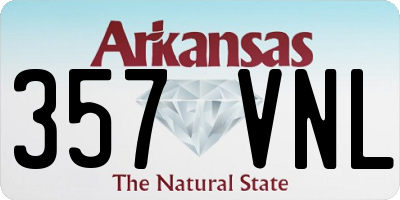 AR license plate 357VNL