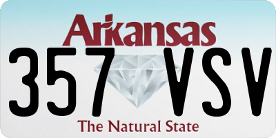 AR license plate 357VSV