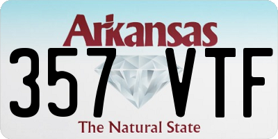 AR license plate 357VTF