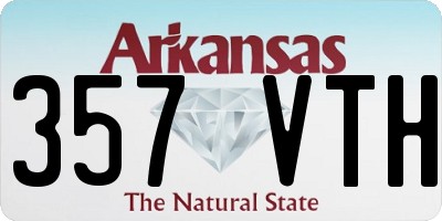 AR license plate 357VTH