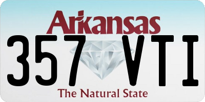 AR license plate 357VTI