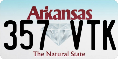 AR license plate 357VTK