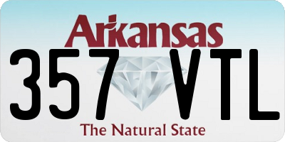 AR license plate 357VTL