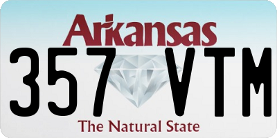 AR license plate 357VTM