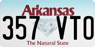 AR license plate 357VTO
