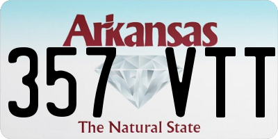 AR license plate 357VTT