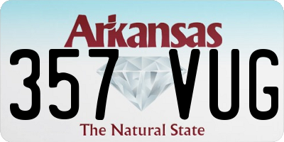 AR license plate 357VUG