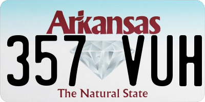 AR license plate 357VUH