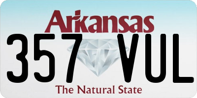 AR license plate 357VUL