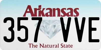 AR license plate 357VVE