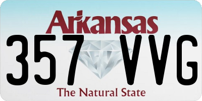 AR license plate 357VVG