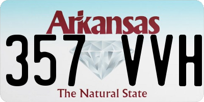 AR license plate 357VVH
