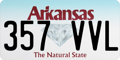 AR license plate 357VVL