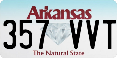 AR license plate 357VVT