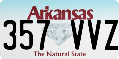 AR license plate 357VVZ