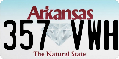 AR license plate 357VWH