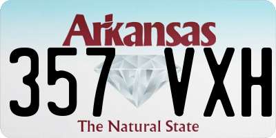 AR license plate 357VXH