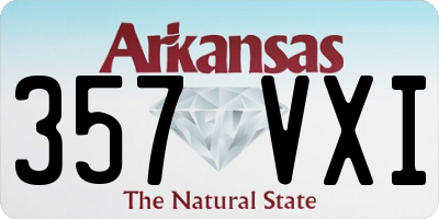 AR license plate 357VXI