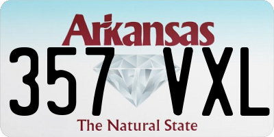 AR license plate 357VXL
