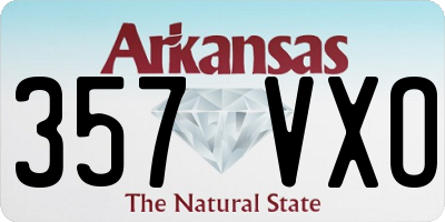 AR license plate 357VXO