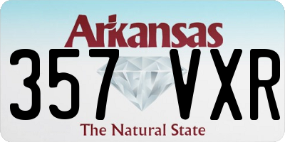 AR license plate 357VXR