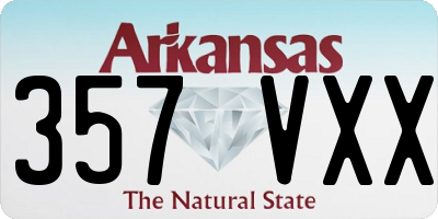 AR license plate 357VXX