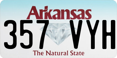 AR license plate 357VYH