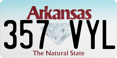 AR license plate 357VYL