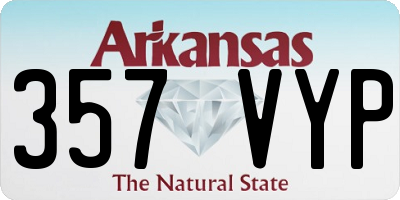 AR license plate 357VYP