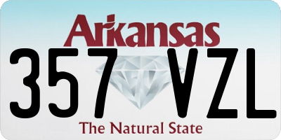 AR license plate 357VZL