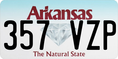 AR license plate 357VZP