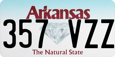 AR license plate 357VZZ