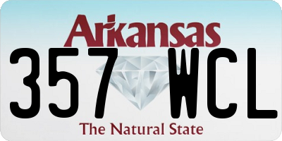 AR license plate 357WCL
