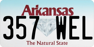 AR license plate 357WEL