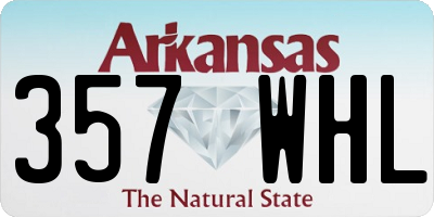 AR license plate 357WHL