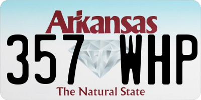 AR license plate 357WHP