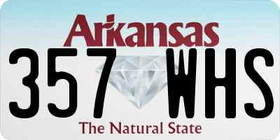 AR license plate 357WHS