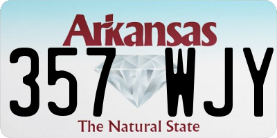 AR license plate 357WJY