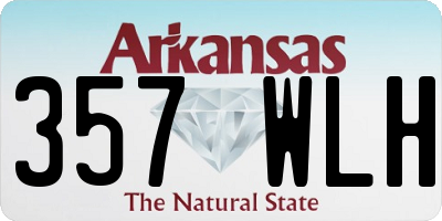AR license plate 357WLH