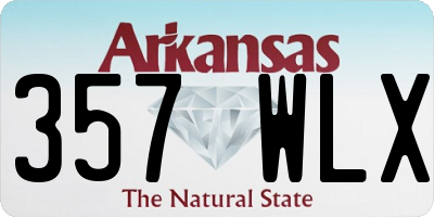 AR license plate 357WLX