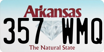AR license plate 357WMQ