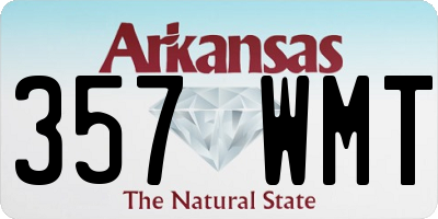 AR license plate 357WMT