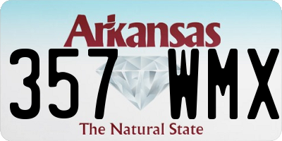 AR license plate 357WMX