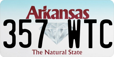 AR license plate 357WTC